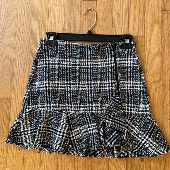 Zara Trafuluc collection tweed skirt Size XS - Picture 2 of 5